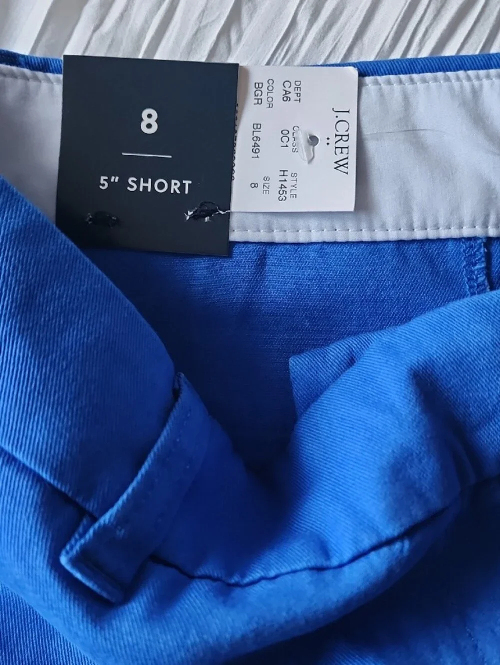 NWT J. Crew Royal Blue Women's 5
